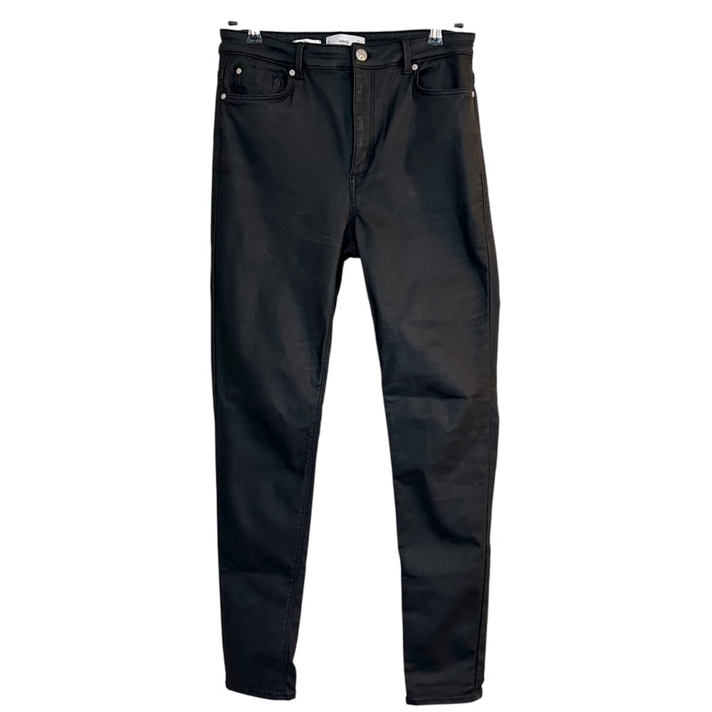 MANGO High Waist Skinny Jeans 'Noa' in Black 2025 - Picture 5 of 14